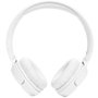 JBL Tune 525BT Auriculares Inalámbricos Bluetooth 5.3 con Sonido Pure Bass, Micrófono, Hasta 57h Batería, Blanco